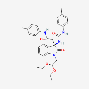 Chemical structure of AG-041R