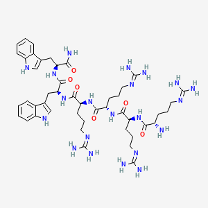 Chemical structure of L-R4W2