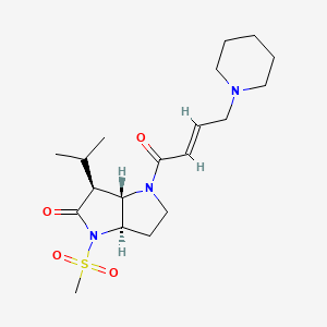 Chemical structure of GW311616