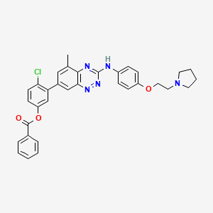 Chemical structure of TG 100801