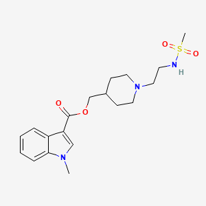 Chemical structure of GR 113808