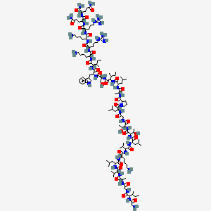Chemical structure of Melittin