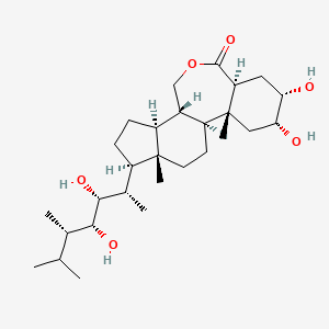 Chemical structure of Brassinolide