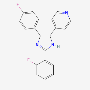 Chemical structure of TA 02