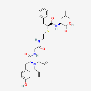Chemical structure of ICI 154,129