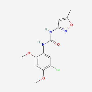 Chemical structure of PNU-120596