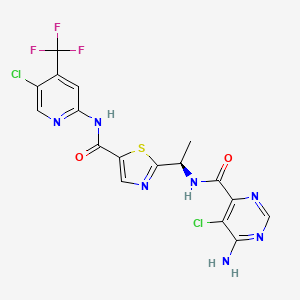 Chemical structure of MLN 2480