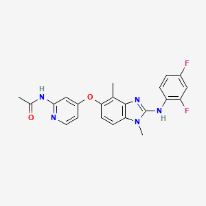 Chemical structure of CHZ868
