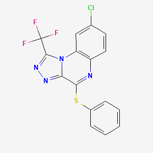 Chemical structure of R-7050