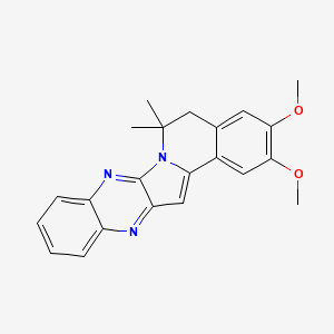 Chemical structure of YM 90709
