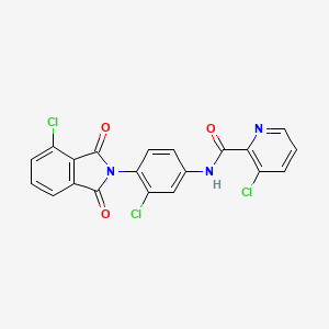 Chemical structure of VU0483605