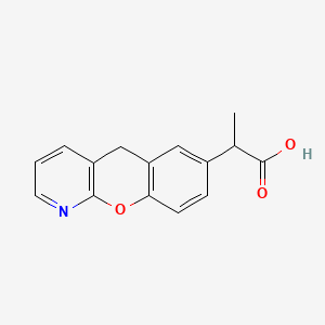 Chemical structure of Pranoprofen
