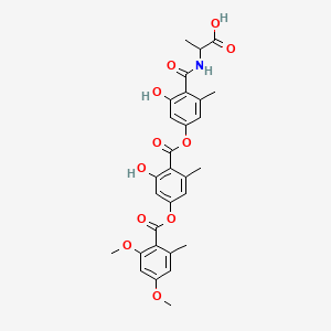 Chemical structure of Amidepsine A