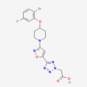 Chemical structure of MK-8245
