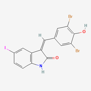 Chemical structure of GW5074