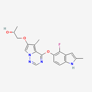 Chemical structure of Brivanib