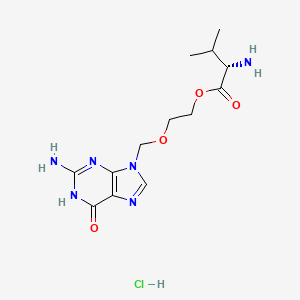 Chemical structure of Valaciclovir HCl