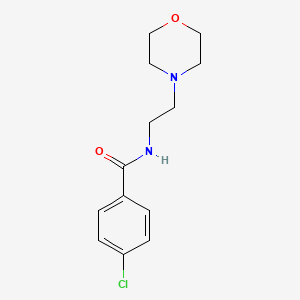 Chemical structure of Moclobemide