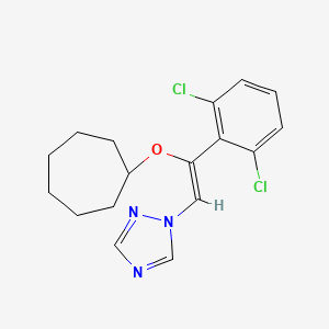 Chemical structure of Ro 64-5229