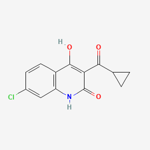 Chemical structure of L-701,252