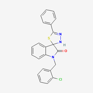 Chemical structure of CFM 4