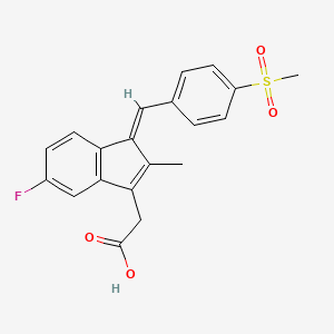 Chemical structure of Sulindac sulfone