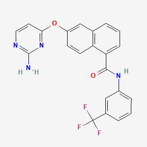 Chemical structure of Nvp-baw2881