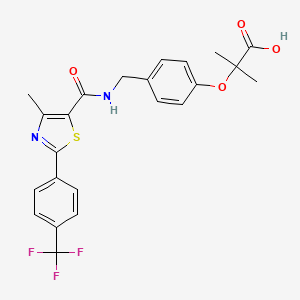 Chemical structure of GW 590735