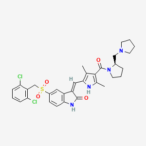 Chemical structure of PHA-665752