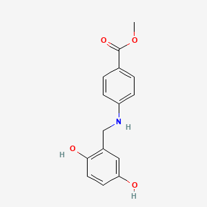 Chemical structure of AG957