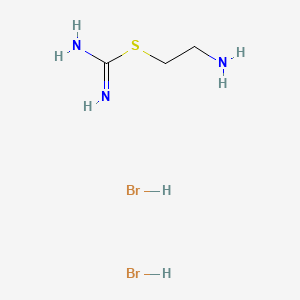 Chemical structure of S-(2-aminoethyl) Isothiourea (dihydrobromide)
