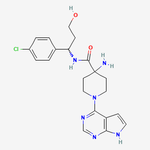Chemical structure of AZD5363