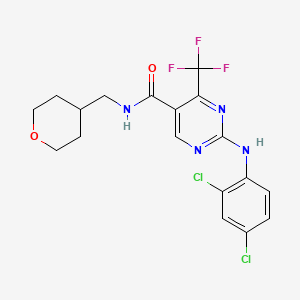 Chemical structure of GW842166X