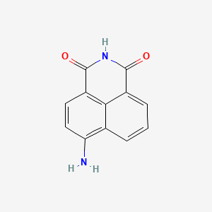 Chemical structure of 4-amino-1,8-Naphthalimide