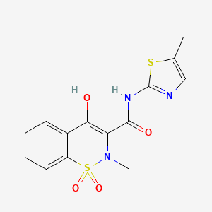 Chemical structure of Meloxicam