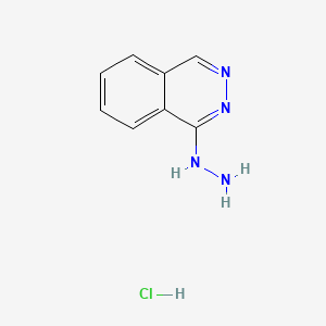 Chemical structure of Hydralazine HCl