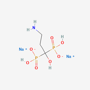 Chemical structure of Pamidronate Disodium
