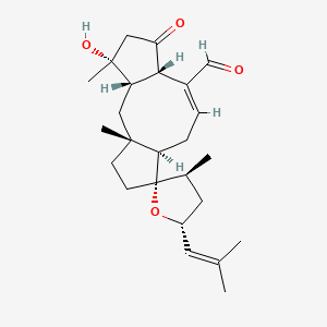Chemical structure of Ophiobolin A