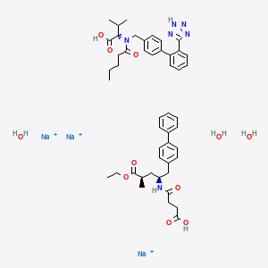 Chemical structure of LCZ696