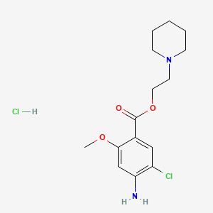 Chemical structure of ML 10302 hydrochloride