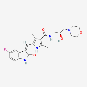 Chemical structure of SU14813 double bond Z