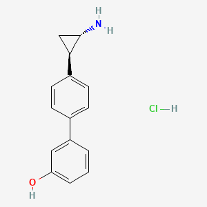 Chemical structure of OG-L002 HCl
