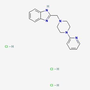 Chemical structure of ABT 724 trihydrochloride