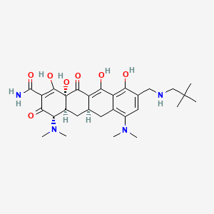 Chemical structure of Amadacycline