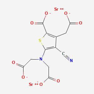 Chemical structure of Strontium Ranelate