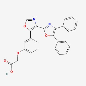 Chemical structure of BMY 45778