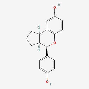 Chemical structure of Erteberel