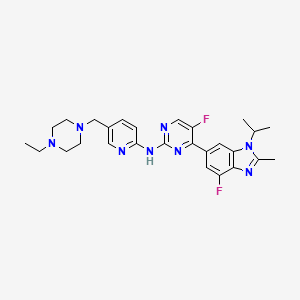 Chemical structure of Abemaciclib