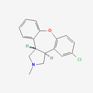 Chemical structure of Asenapine