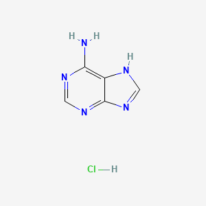 Chemical structure of Adenine HCl